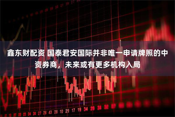 鑫东财配资 国泰君安国际并非唯一申请牌照的中资券商，未来或有更多机构入局