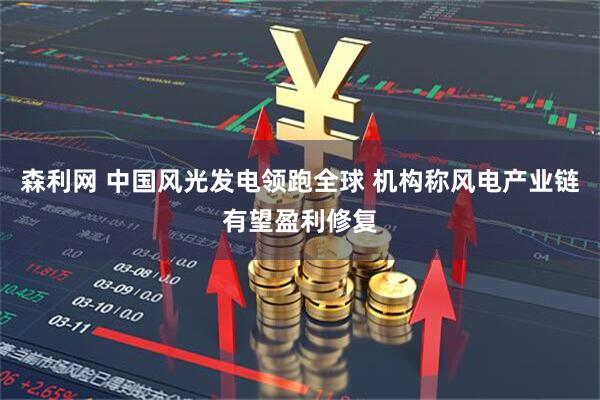 森利网 中国风光发电领跑全球 机构称风电产业链有望盈利修复
